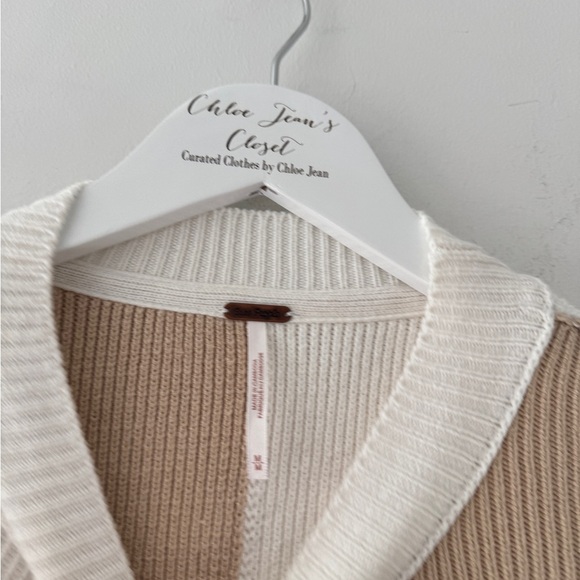 FREE PEOPLE Easy Street Checker Sweater M - Picture 5 of 5